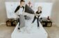 boy and girl having pillow fight
