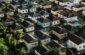 aerial photography of rural
